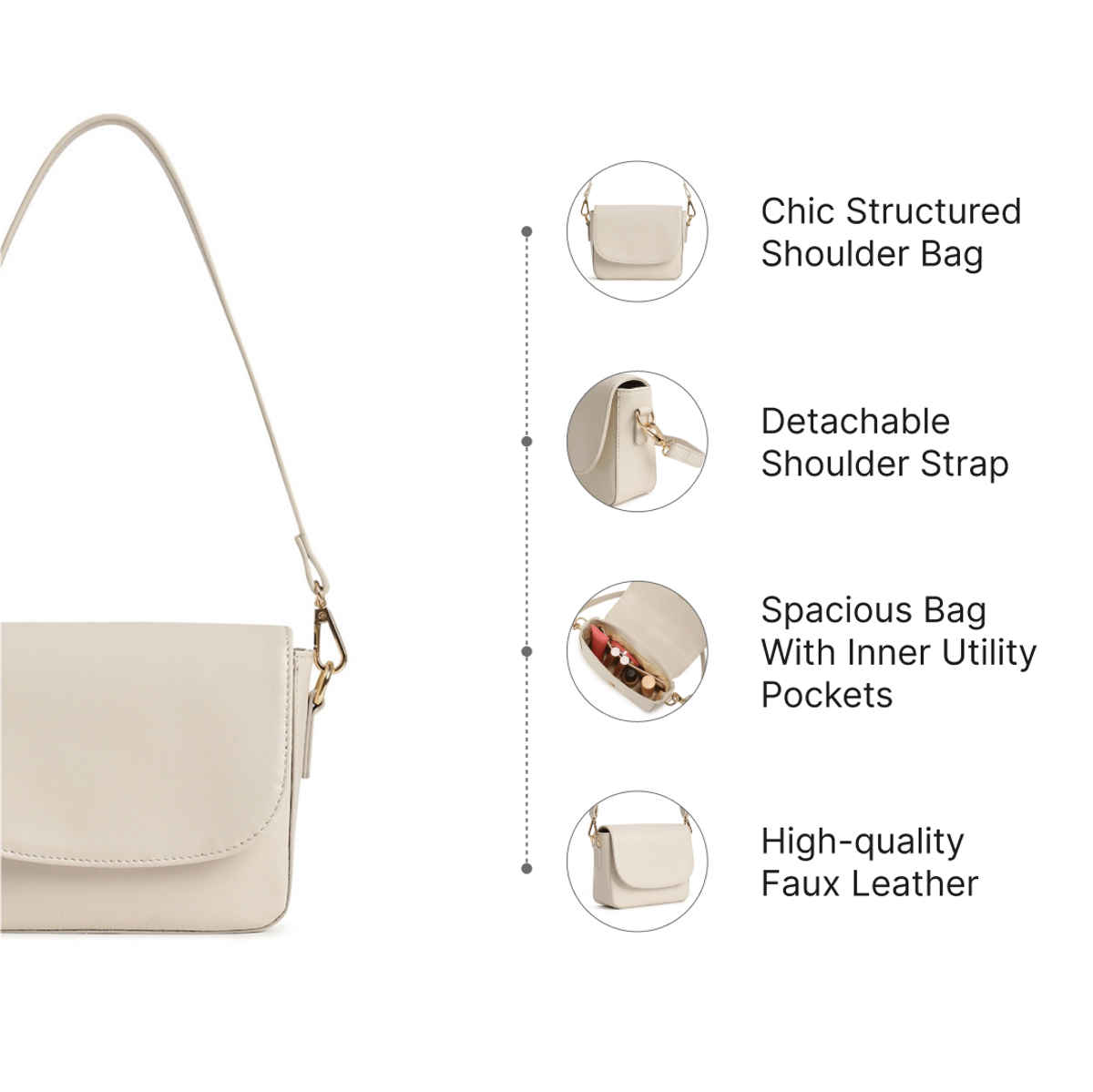 Fastrack Bags Women's Gift Set | Wallet & Bag Style Duo