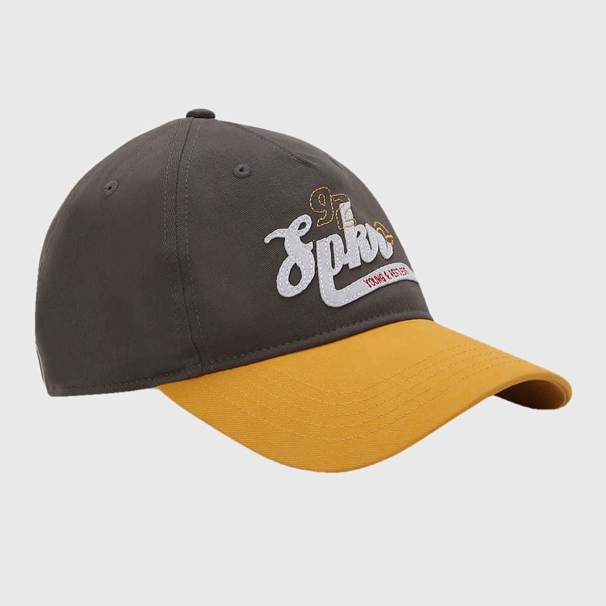 Spykar Grey Caps for Men's | MACAPAS014