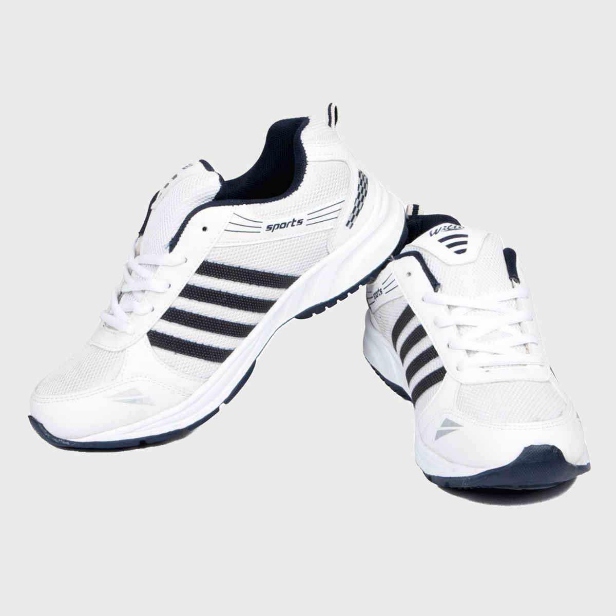 Asian Wndr-13 Men Sports Shoes White-Navy (Size-7)