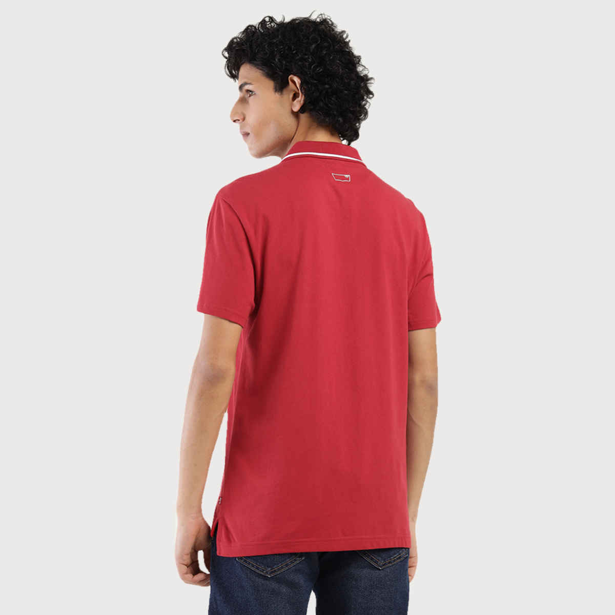 Levi's Men's 100% BCI Cotton Polo T-shirt | Red - S