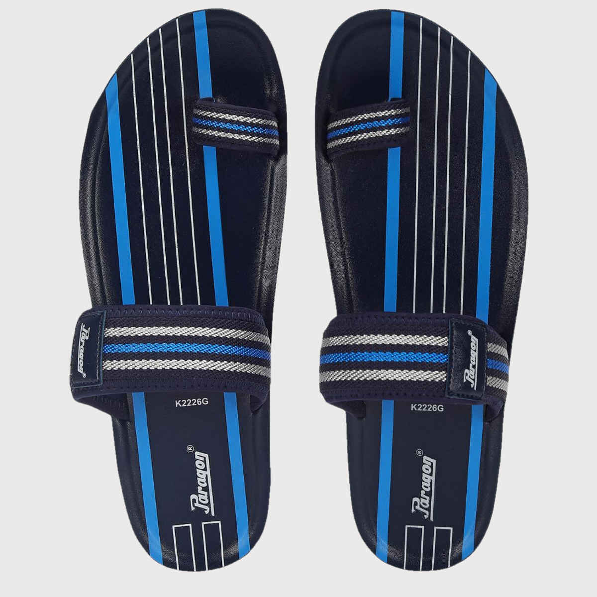 Paragon Men's Blue Pu Slippers PUK2226G UK 9