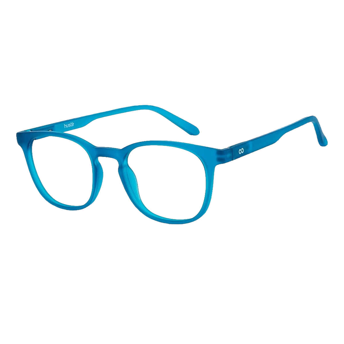 Lenskart Hustlr Unisex Computer Glasses | Blue Sky - M