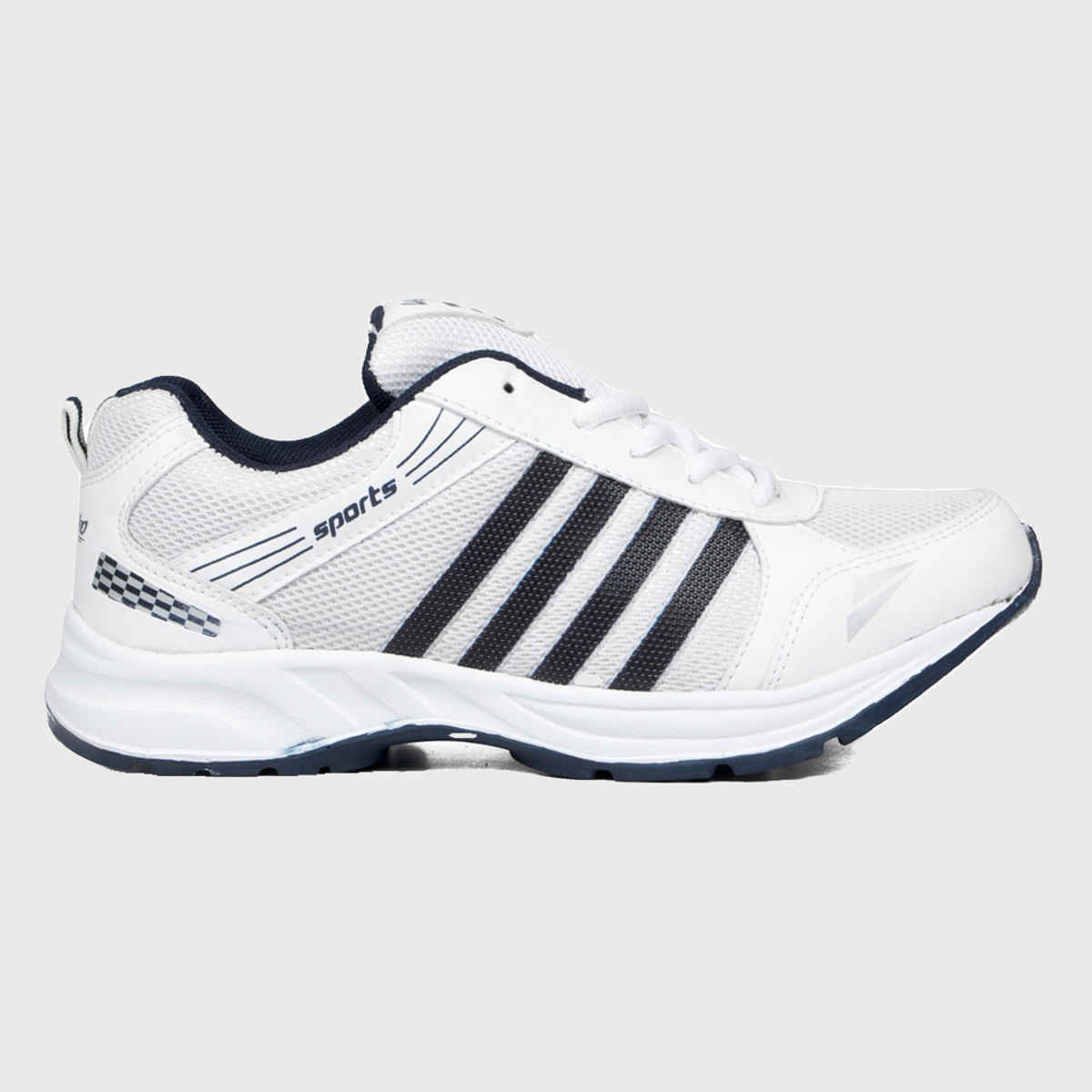 Asian Wndr-13 Men Sports Shoes White-Navy (Size-7)