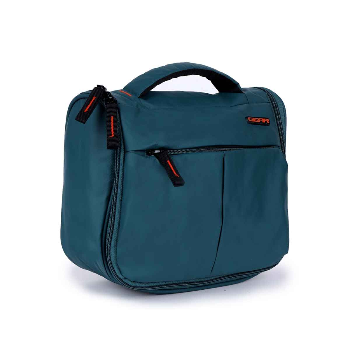 Gear Unisex Solid Polyester 5 L Travel Toiletry Kit | Green