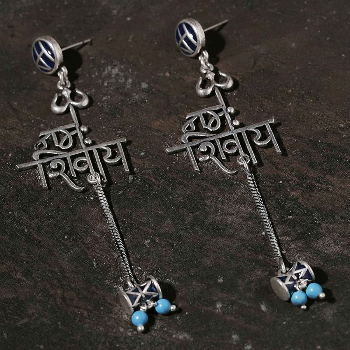 Voylla Moksha Namaha Shivaya Earrings