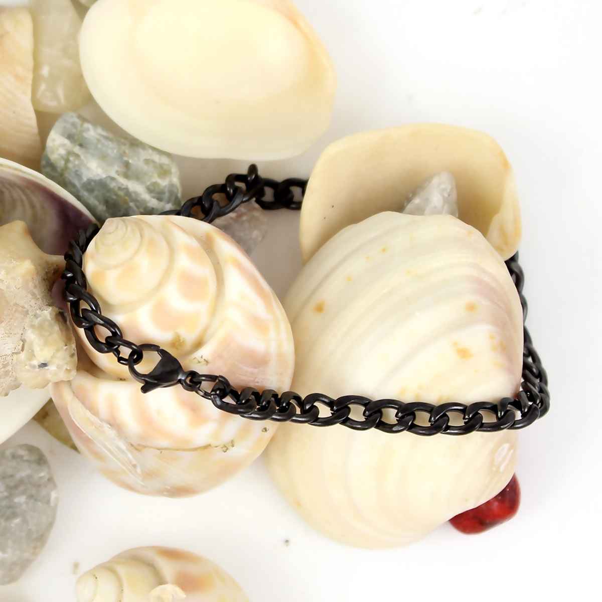 Nakabh Men's Bracelet Black 20 Cm | NAK-2202704