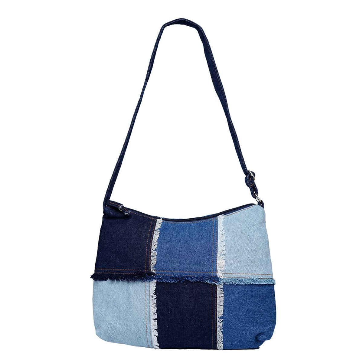 The Purani Jeans Square Denim Tote Bag
