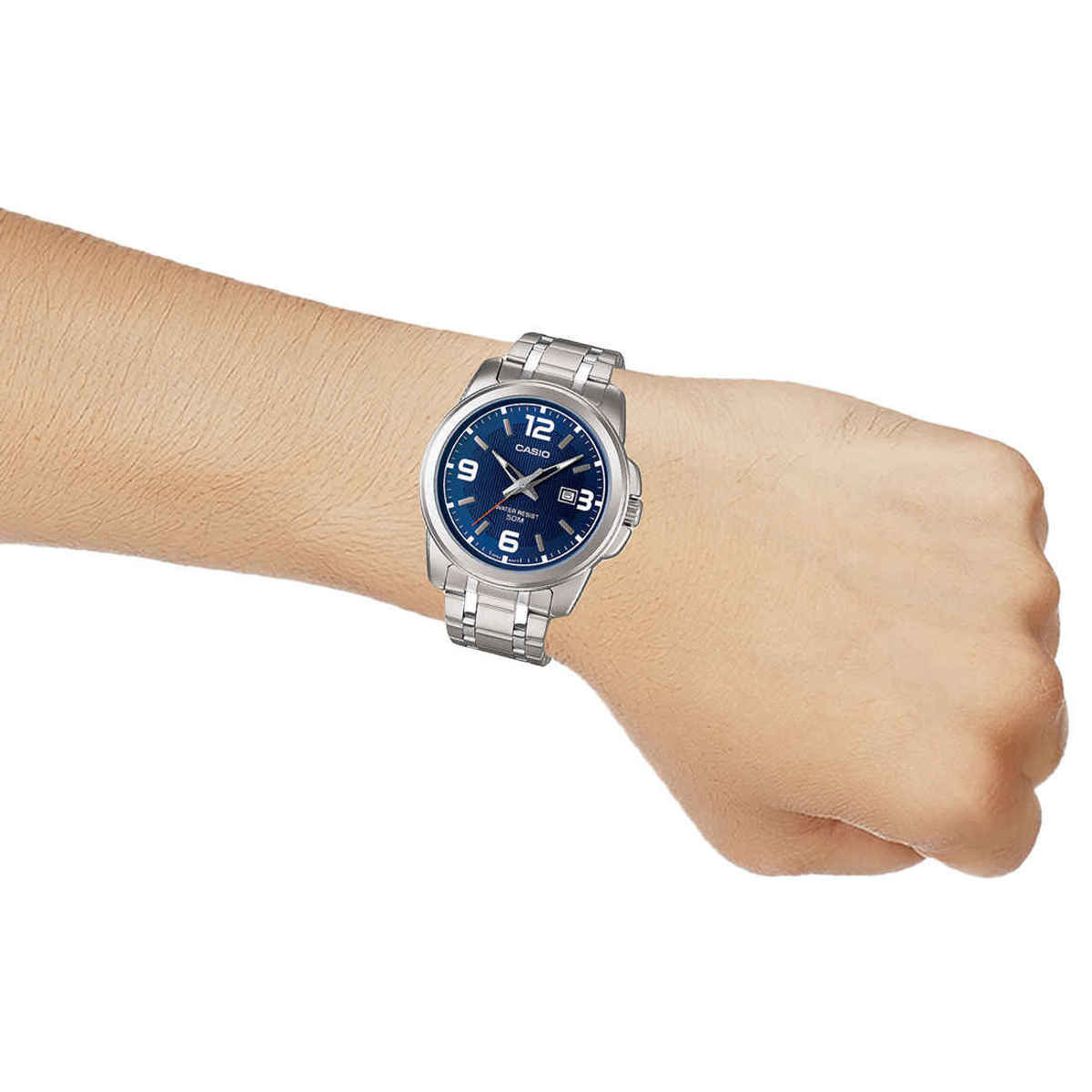 Casio Men's Analog Watch | MTP-1314D-2AVDF | Blue