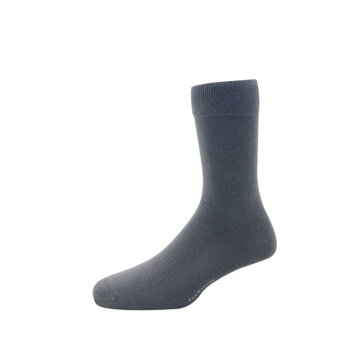 Van Heusen Men's Solid 70% Cotton, 24% Nylon, 4% Rubber, and 2% Spandex Socks | Assorted