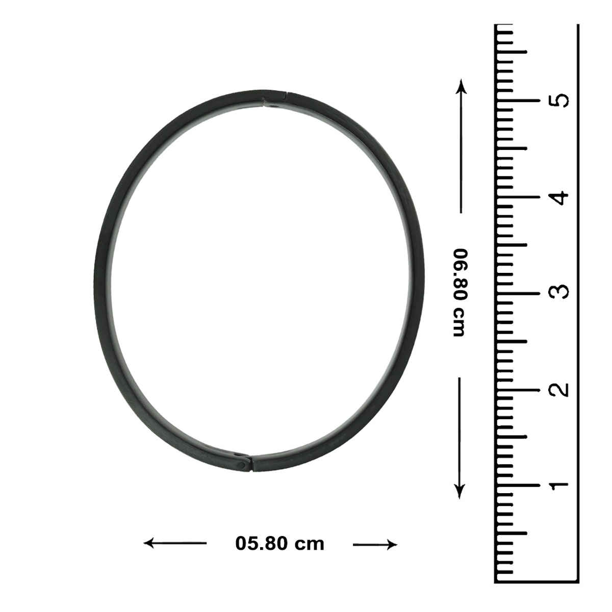 Nakabh Men's Bracelet Black 20 Cm | NAK-2205904