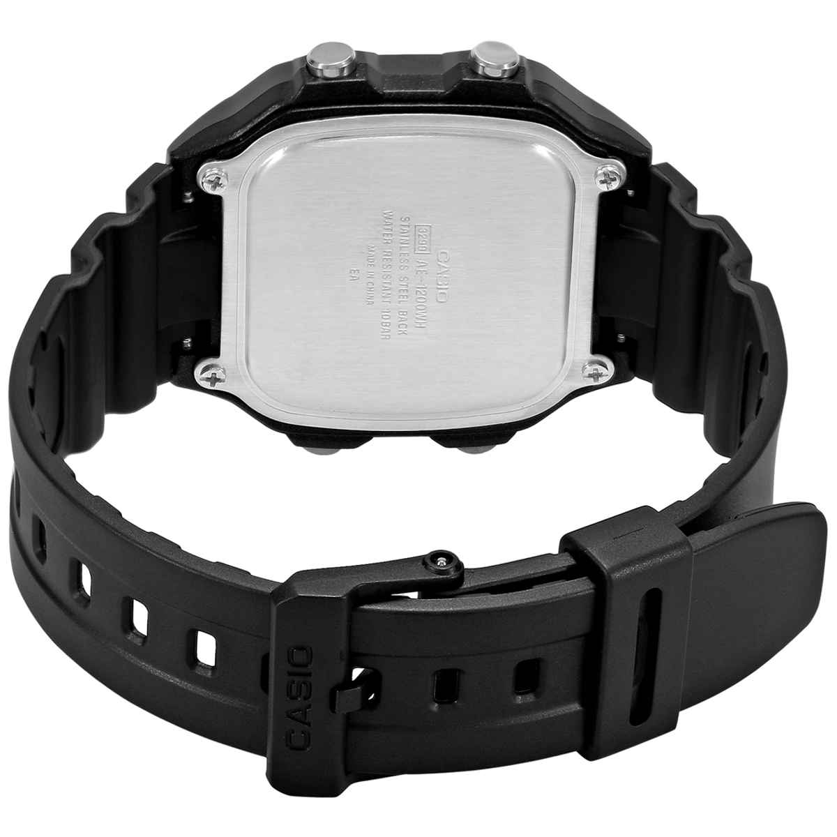 Casio Men's Youth Series Digital Grey Dial Watch | AE-1200WH-1AVDF (D097)