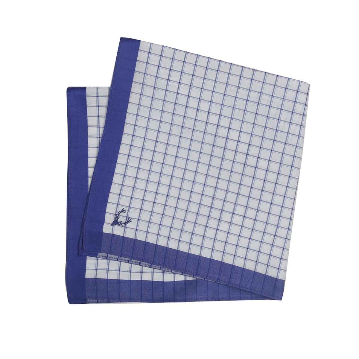 Allen Solly Men's Cotton Checks Handkerchief