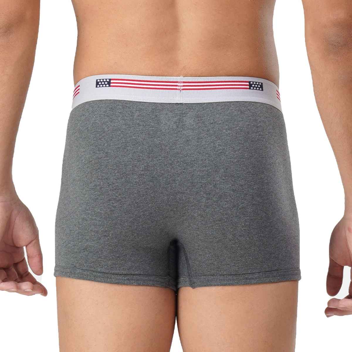 U.S. Polo Assn. | Underwear Pack of 2 | XL | Trunks | I015 | Grey and Red