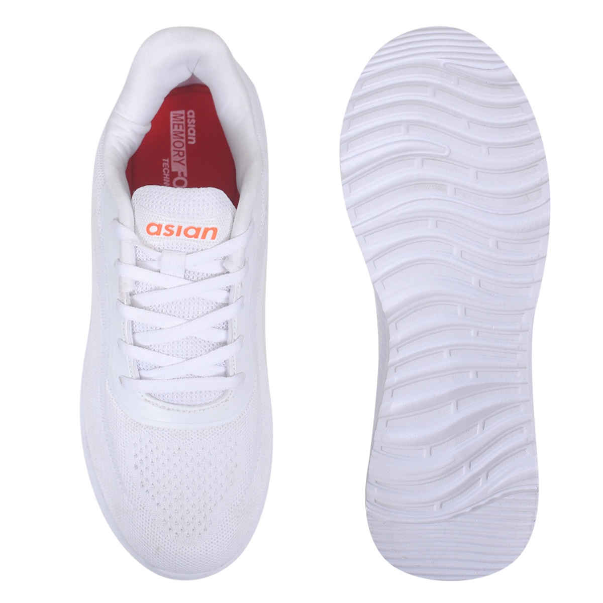 Asian Delta-20 Men Sports Shoes White (Size-6)