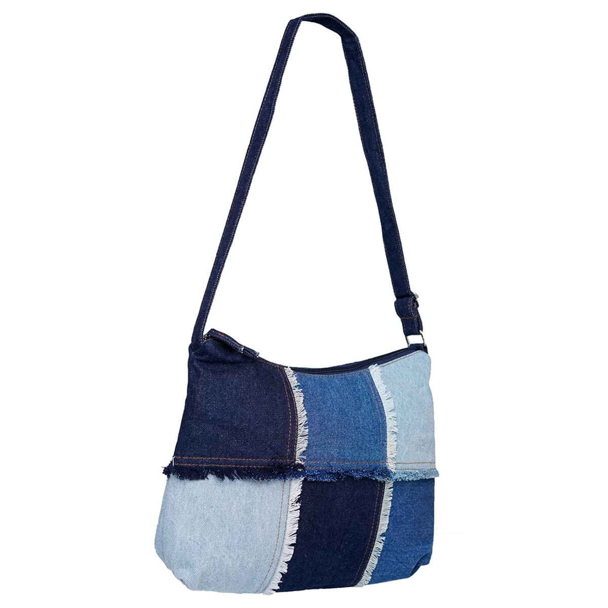 The Purani Jeans Square Denim Tote Bag