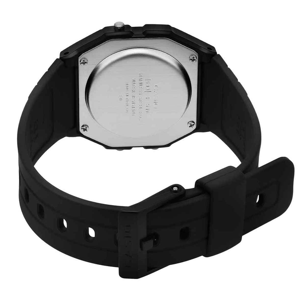 Casio Unisex Youth Series Digital Black Dial Watch | F-91W-1Q (D002)