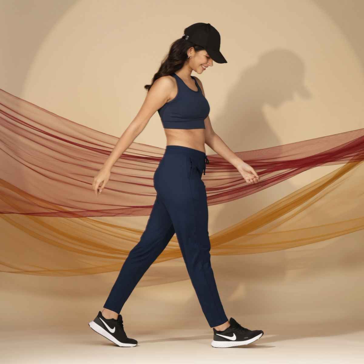 Blissclub Ultimate Tapered Joggers - Lite - Navy - S