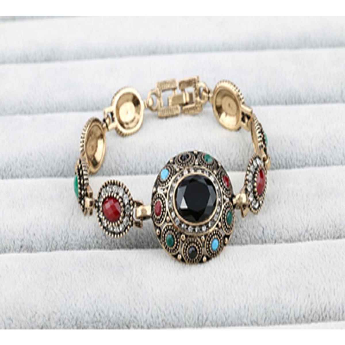 Shining Diva Fashion Stylish Gold Plated Traditional Bangle Bracelet for Women and Girls | 8666b