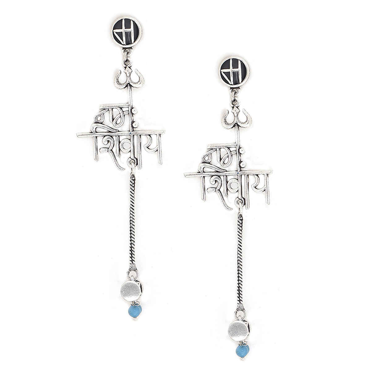 Voylla Moksha Namaha Shivaya Earrings