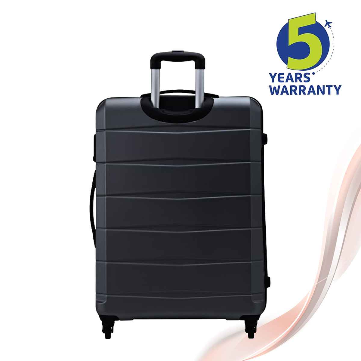 Safari Unisex Polycarbonate 90 L Retractable Hard Luggage Trolley Bag | Multicolour - L