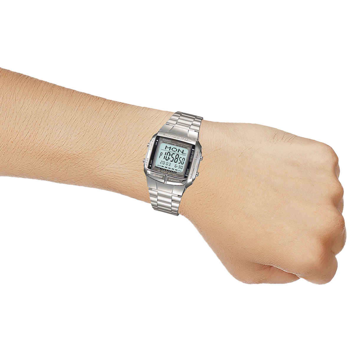 Casio Unisex Vintage Series Digital Grey Dial Watch | DB-360-1DF (DB27)