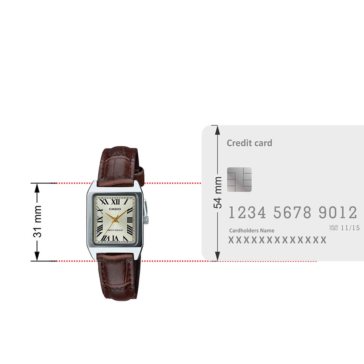 Casio Women's Enticer Analog Gold Dial Watch | LTP-V007L-9BUDF (A2291)