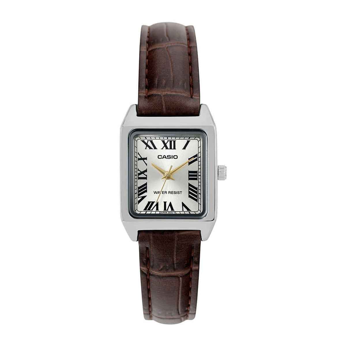 Casio Women's Enticer Analog Gold Dial Watch | LTP-V007L-9BUDF (A2291)