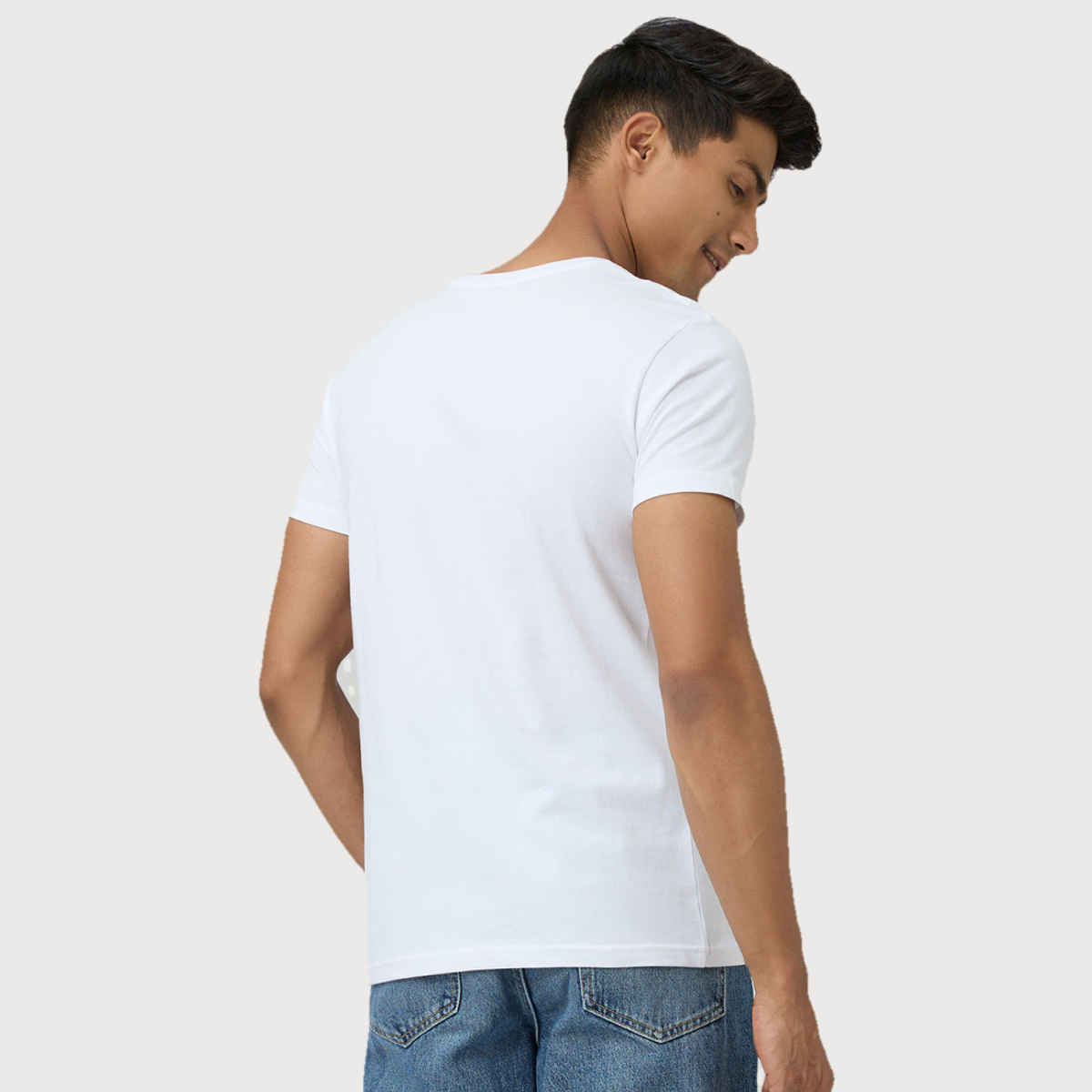 XYXX Pace Polo T-shirt - Polar White | Super Combed Cotton | L