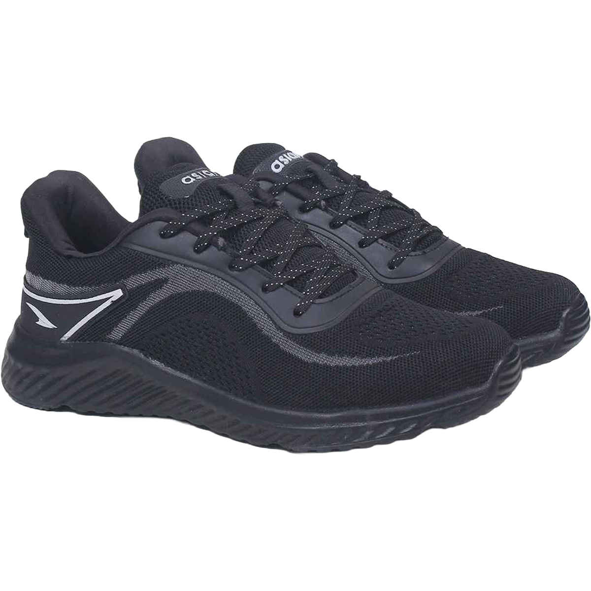 Asian Delta-20 Men Sports Shoes Black (Size-6)