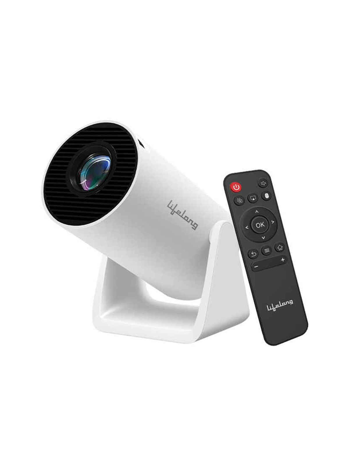 Lifelong LightBeam Smart Projector | 720p Native | 4K Support | 2500 lm | Android | Portable Design