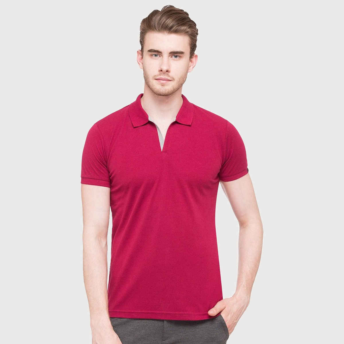 Status Quo Mens Slim Fit Polo T-shirt | Animone | L