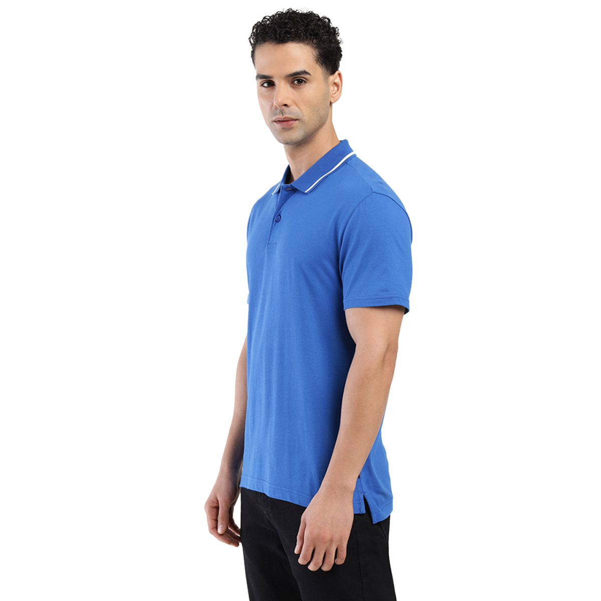 Levi's Men's 100% BCI Cotton Polo T-shirt | Cobalt Blue - M