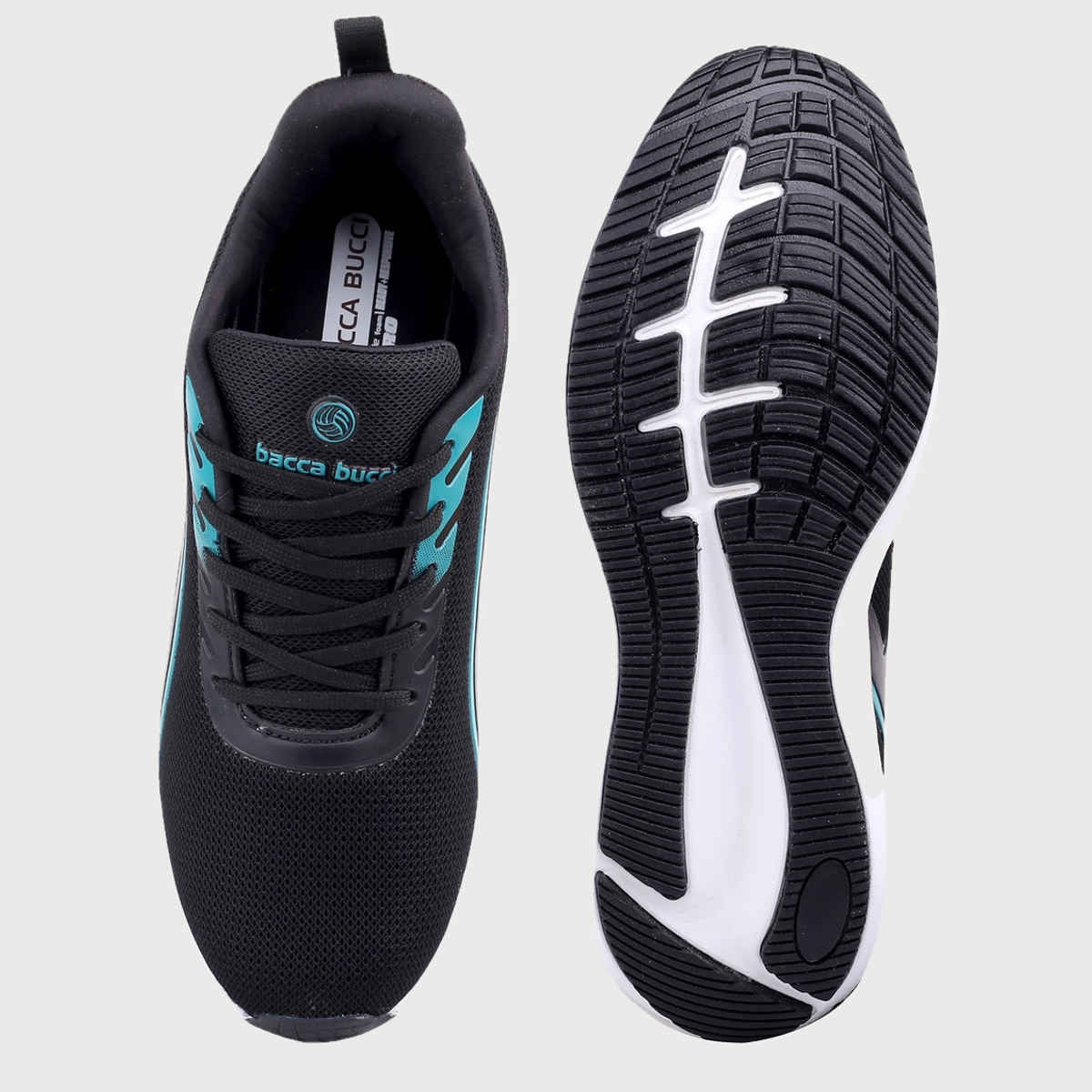 Bacca Bucci Essential Men's Versatile Sports Shoes Black | UK 8