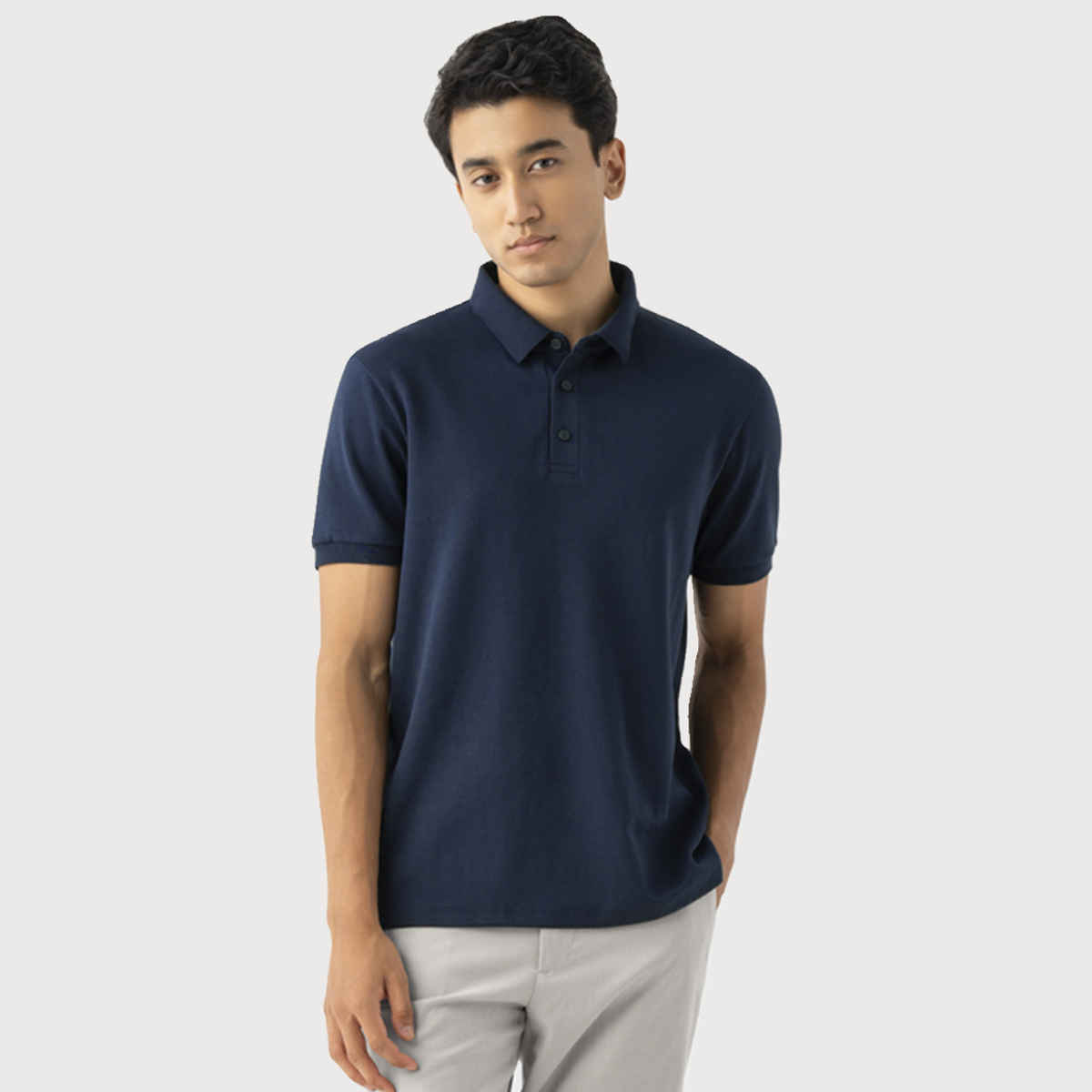 March Men's Supima Blend Polo | Midnight Navy - 2XL