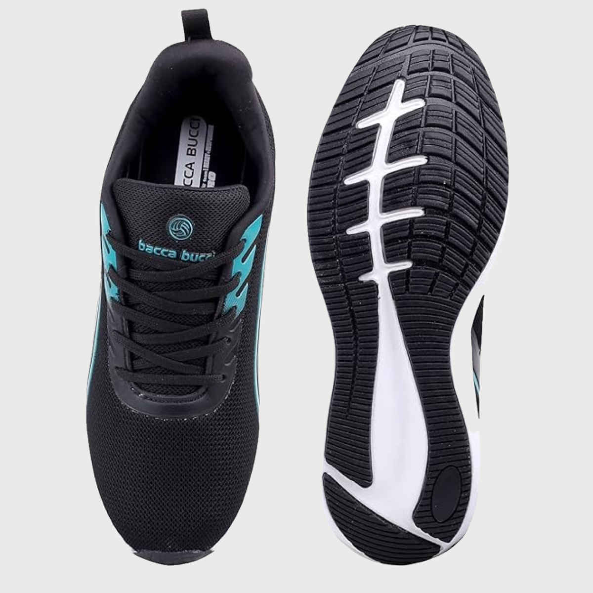 Bacca Bucci Essential Men's Versatile Sports Shoes Black | UK 9