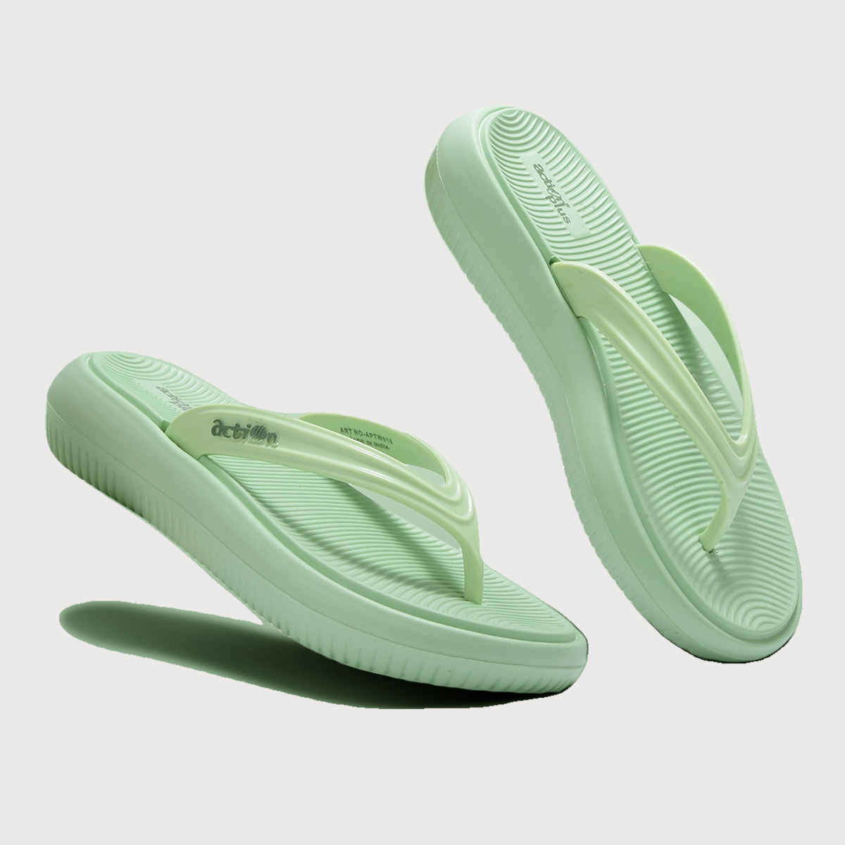 Action Eva Flotter Womens Eva Slippers | Uk | 4 | Spring Green