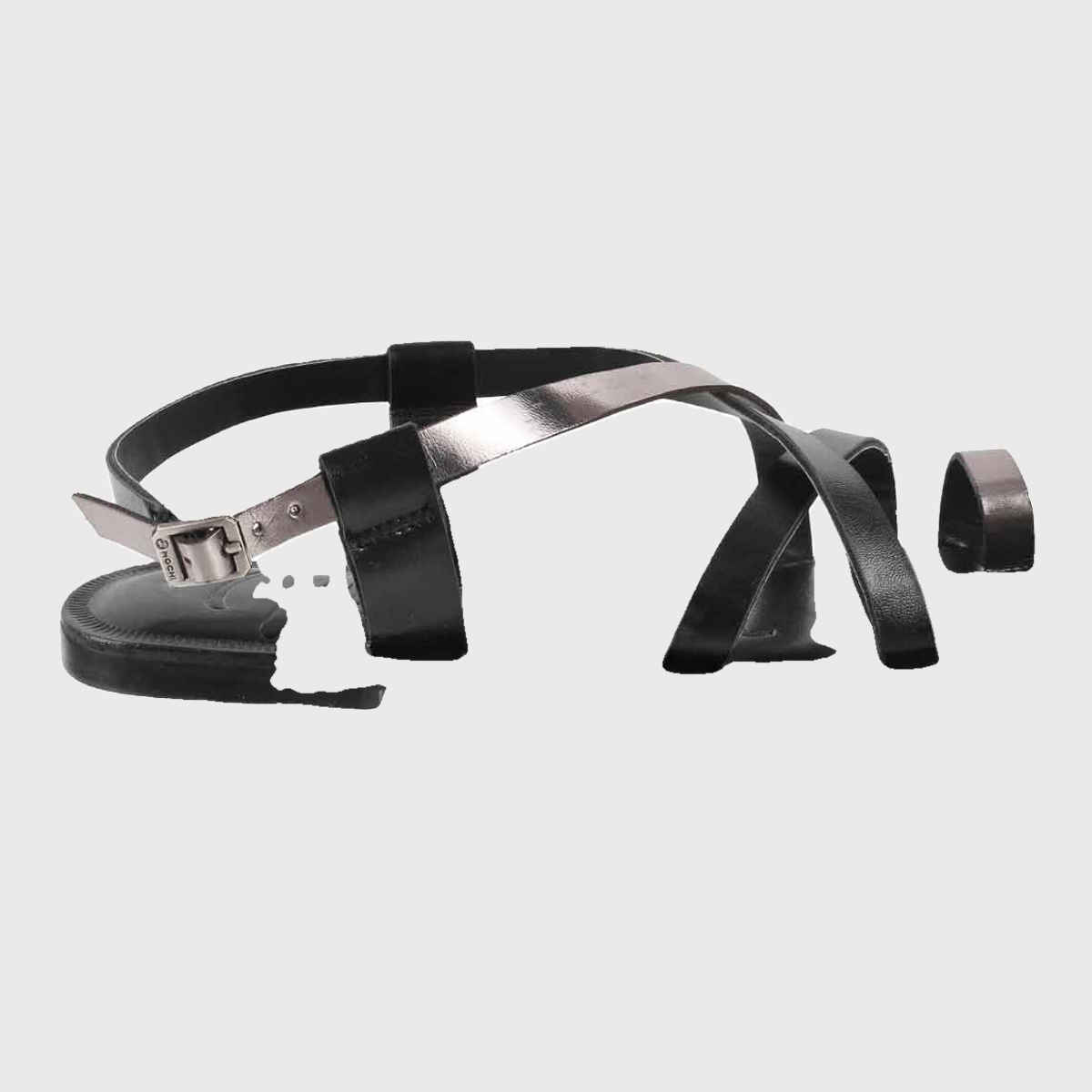 Mochi Women's Black Color Sandals | Size - UK - 4 (33-1057)