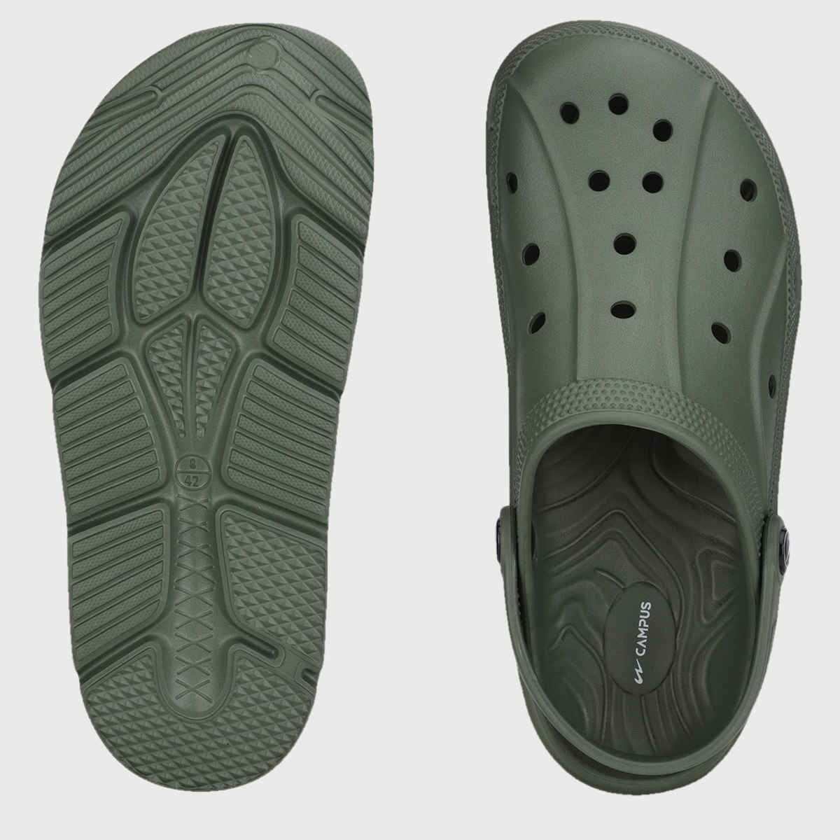 Campus Gc-4003 Olive Men's Clogs | UK6