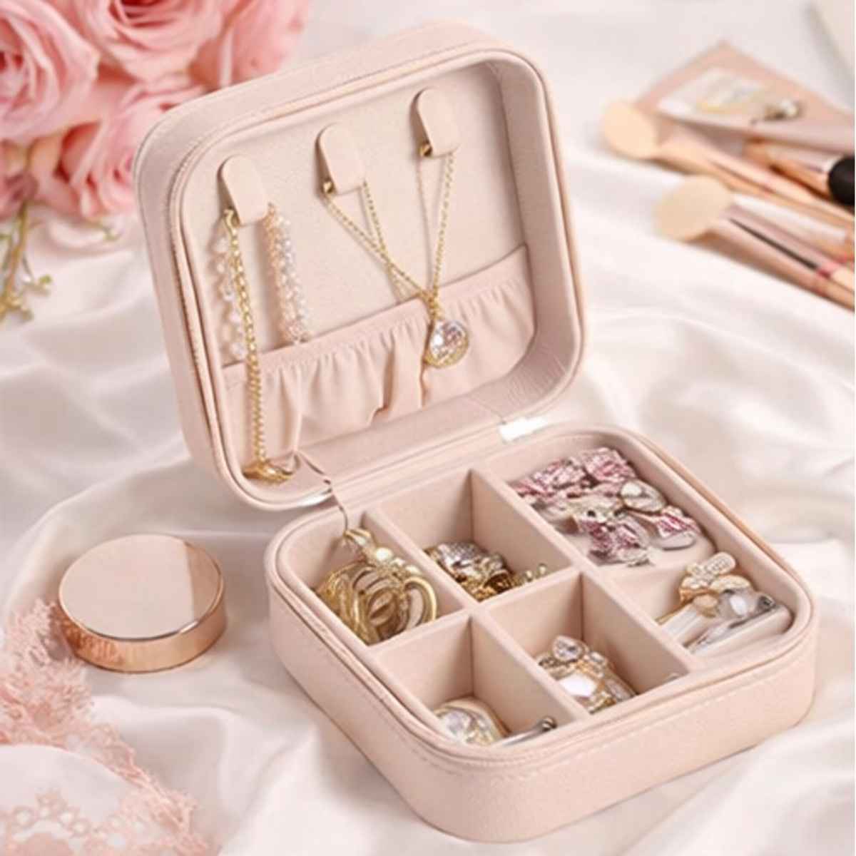The Opal Factory Jewelry organizer Square Box | Assorted