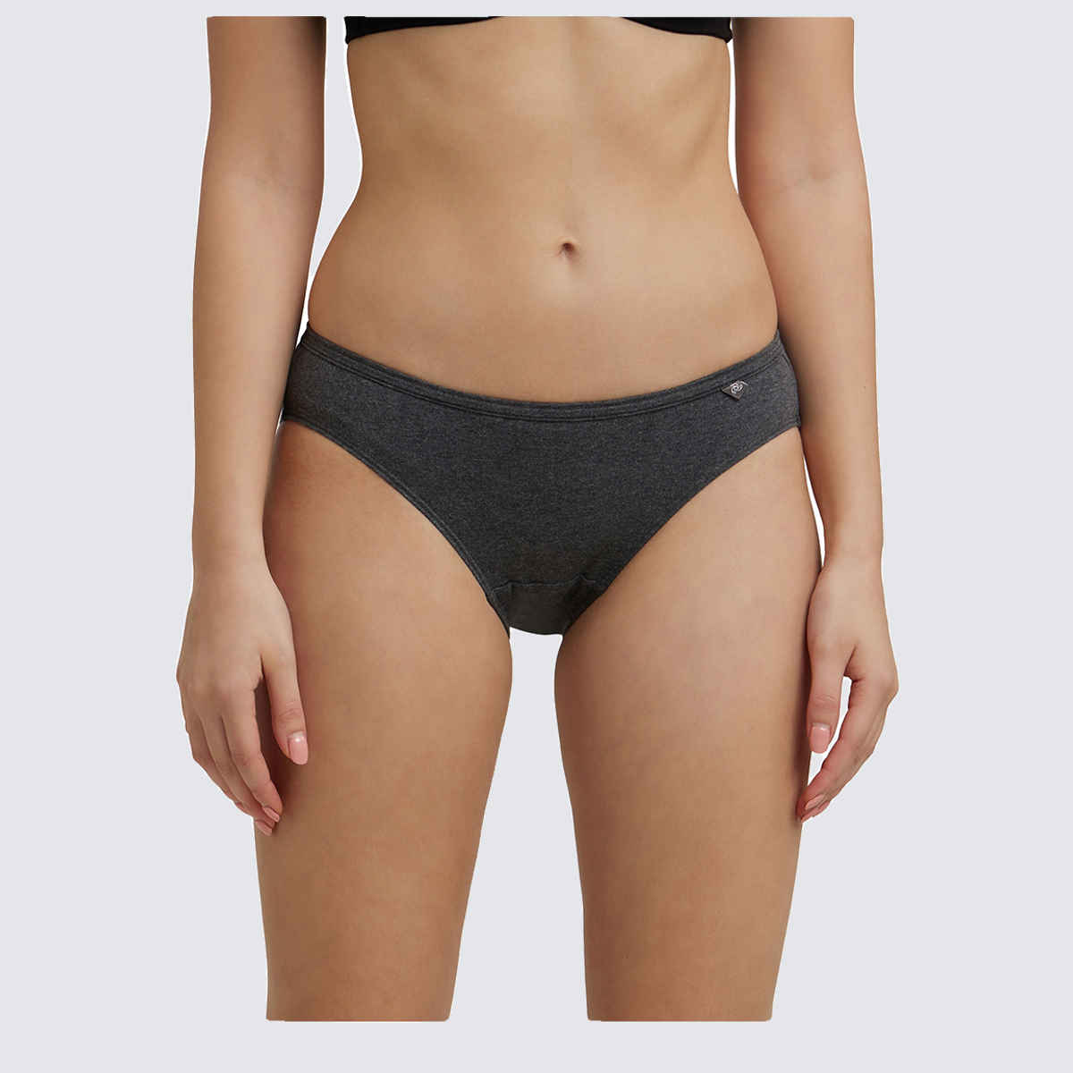 Jockey 1410 Women's Super Combed Cotton Underwear Bikini Panty|PO3 | Multicolor Dark assorted-L