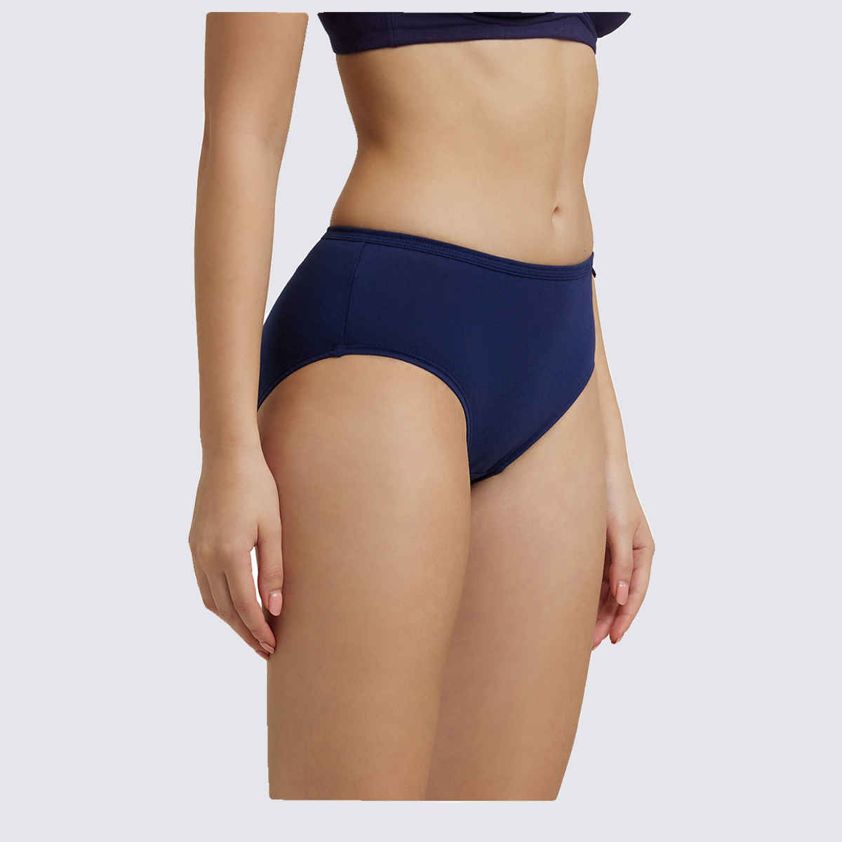 Jockey 1410 Women's Super Combed Cotton Underwear Bikini Panty|PO3 | Multicolor Dark assorted-L