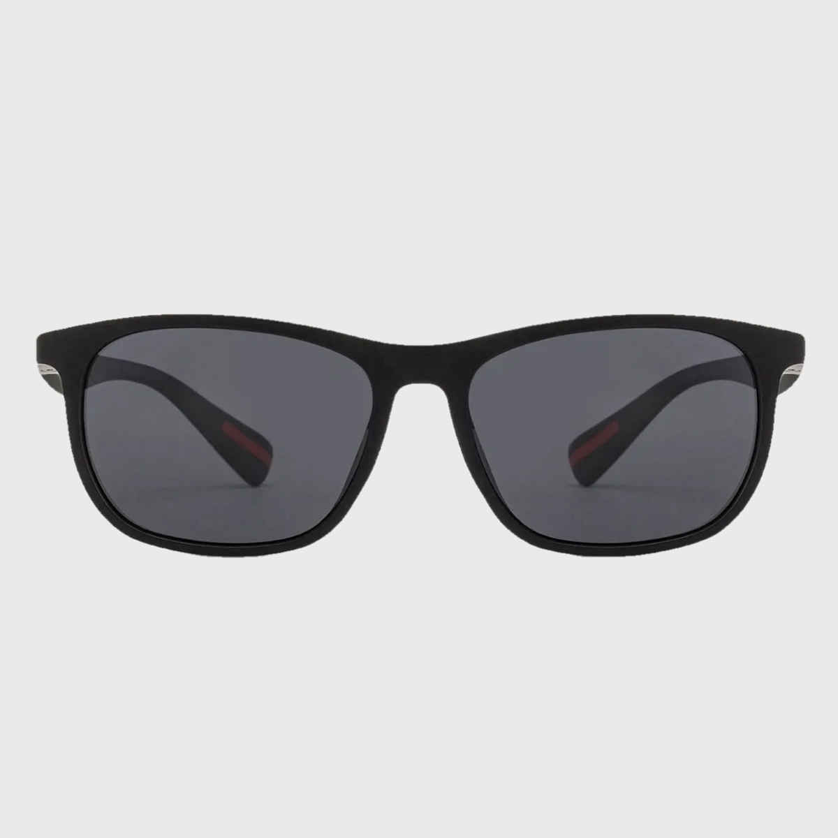 Vincent Chase By Lenskart Unisex Solid Polycarbonate Wayfarer Sunglasses | Black - L
