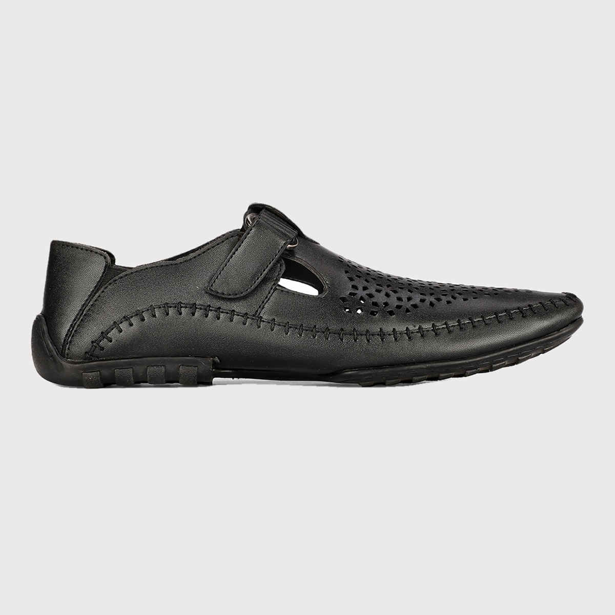 Bata Men's Sandals | Black - UK 10
