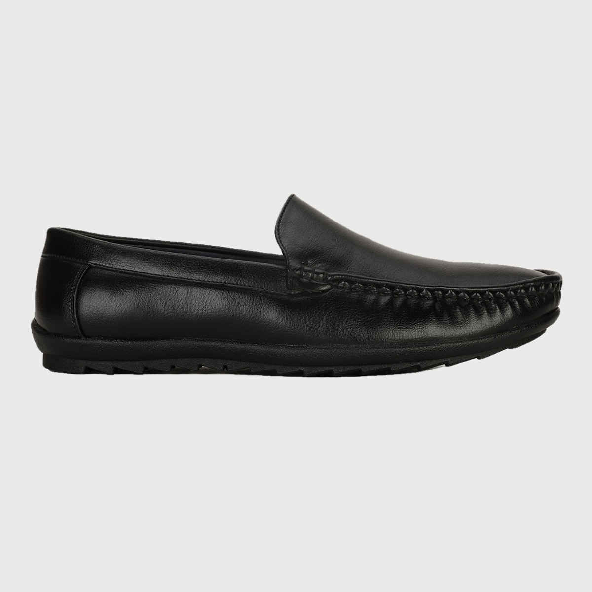 Bata Black Slip On Formal Flate Shoes For Men | 10 UK