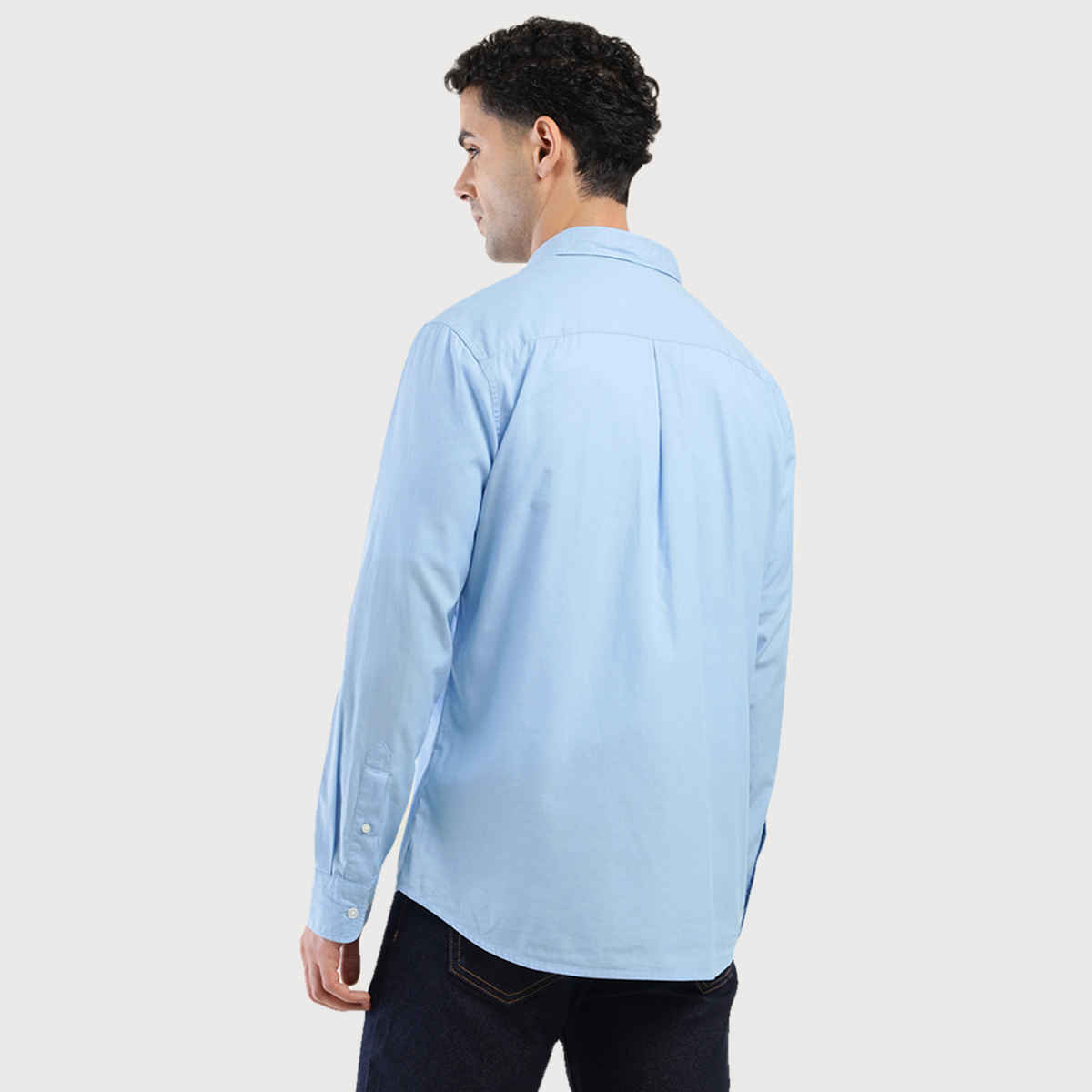 Levi's Men's 100% BCI Cotton Chambray Shirt Sky Blue - XL