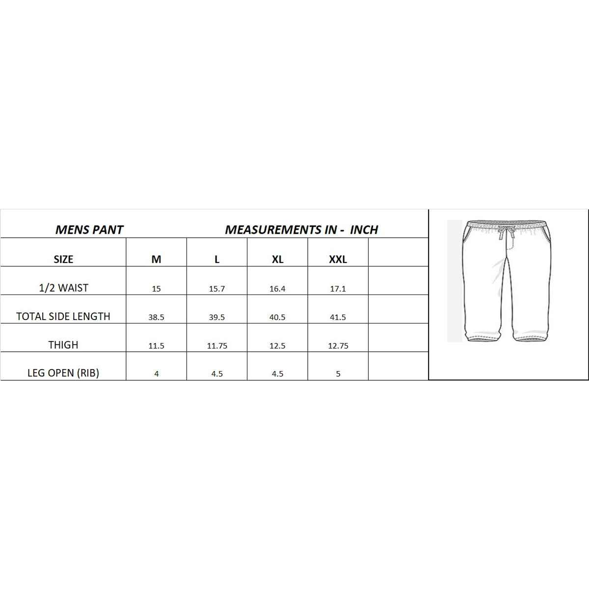 GCYX Men's Track Pant | 100% Cotton Comfortable Wear | Ecru Cut Sew | Navy - M