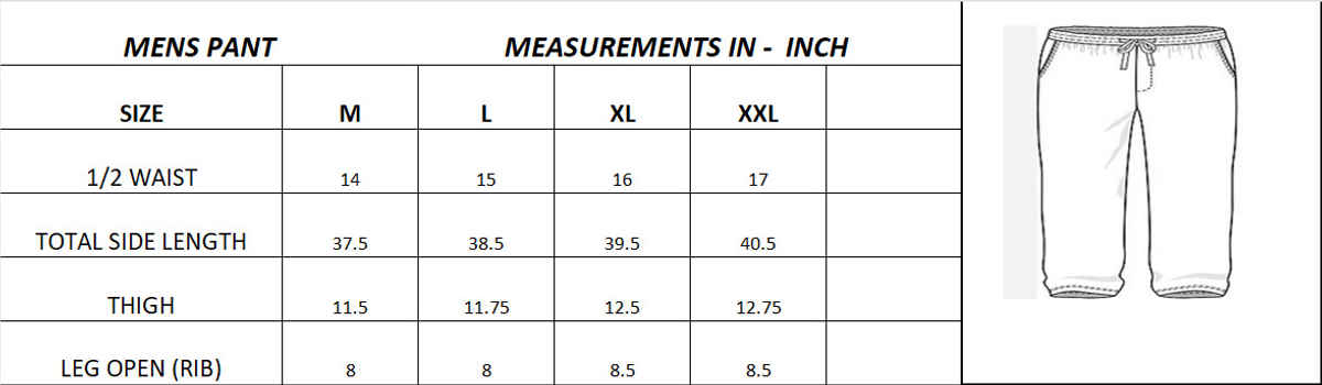 GCYX Men's Track Pant | 60% Cotton 40% Polyester Comfortable Wear | Grey Mel - 2XL