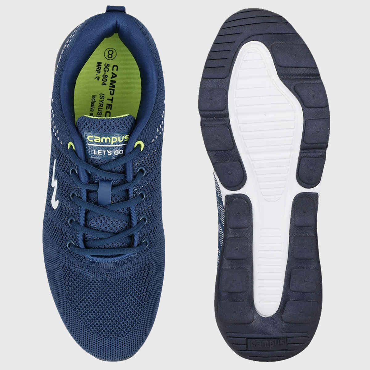 Campus Syrus Mod Blue Men's Running Shoes - UK 9