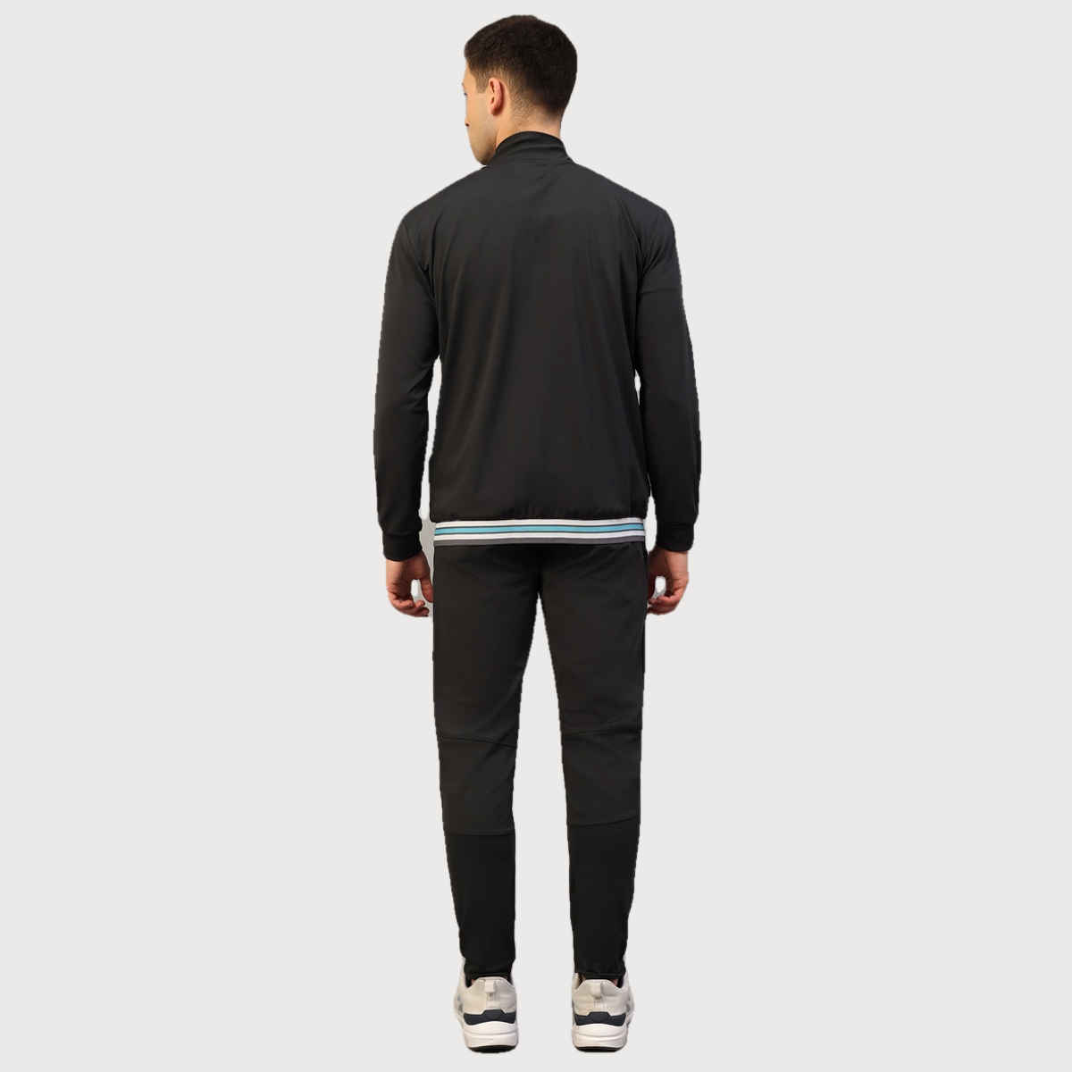 Shiv Naresh Unisex Tracksuit | SNTSW102M | Dark Grey - M