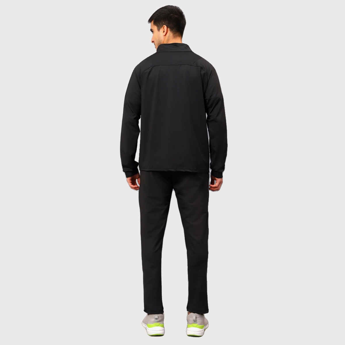 Shiv Naresh Unisex Tracksuit | SNTSW105M | Black - XL